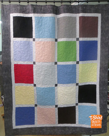 quilt made from cashmere wool sweaters